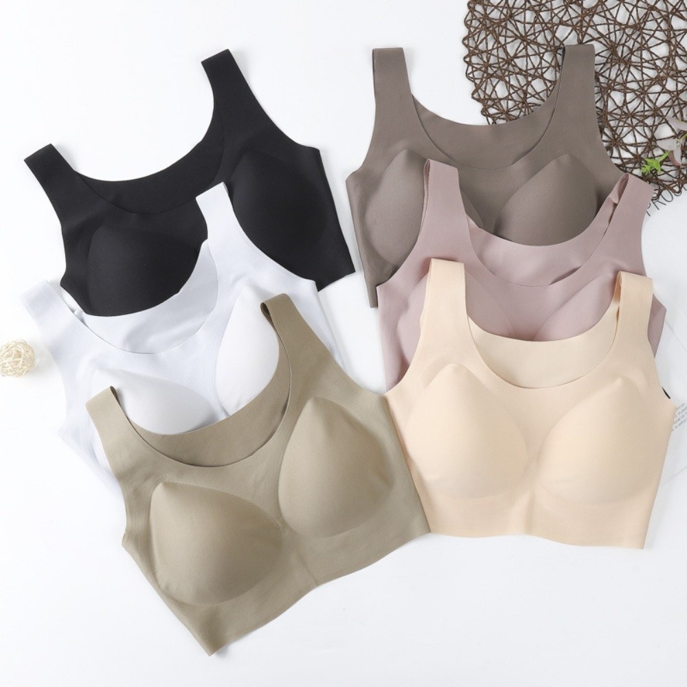 Bralette Wireless Soft - Reggiseno senza fili, aderente e confortevole,