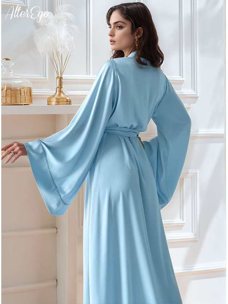 Kimono da sposa lungo fino al  - Robe Silk Women recensione e prezzo