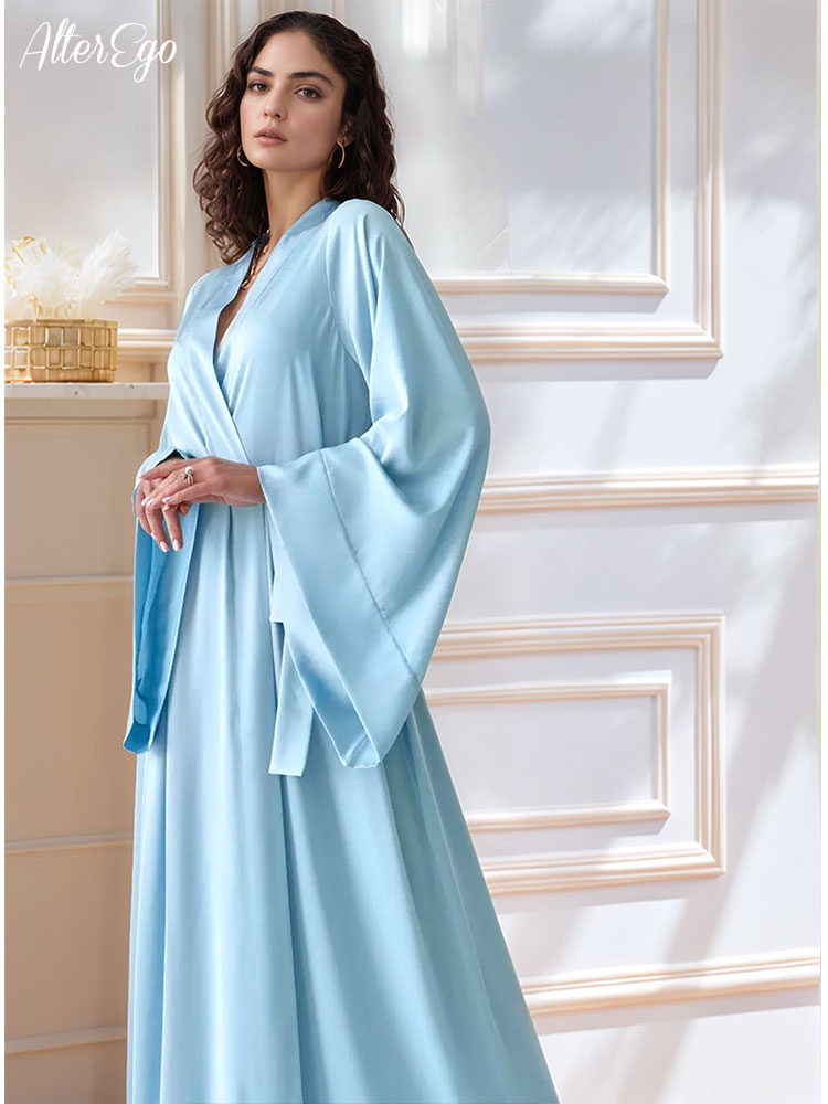 Kimono da sposa lungo fino al  - Robe Silk Women recensione e prezzo