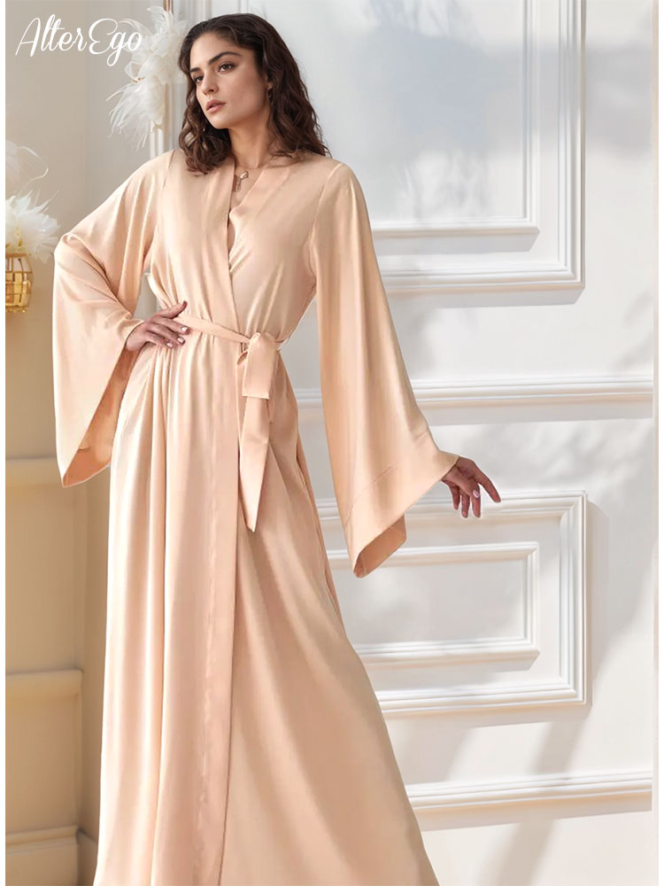 Kimono da sposa lungo fino al  - Robe Silk Women recensione e prezzo