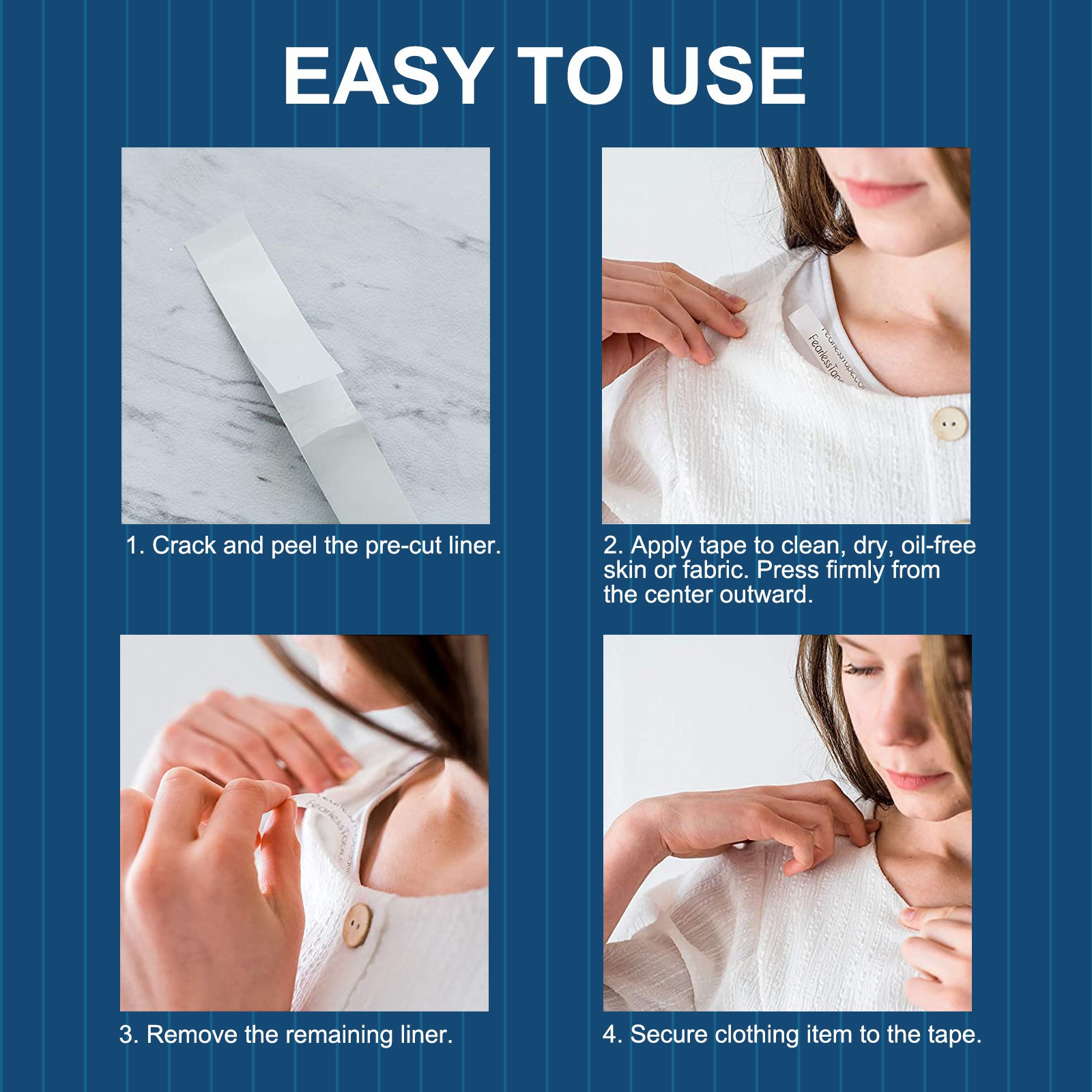 108 Pezzi/3 Confezioni, Nastro - Silicone Bra Adhesive recensione e prezzo