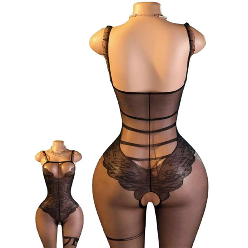 Intimo sexy in pizzo nero e re - Lace Teddy Lingerie recensione e prezzo