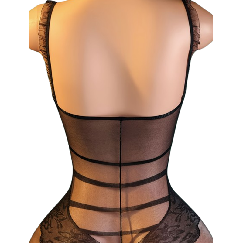 Intimo sexy in pizzo nero e re - Lace Teddy Lingerie recensione e prezzo