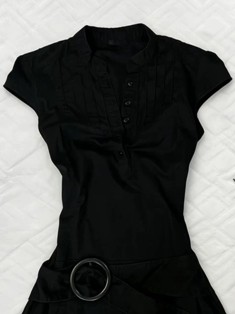 Abito da Festa Nero Stile Vint - Corset Waist Cinch recensione e prezzo